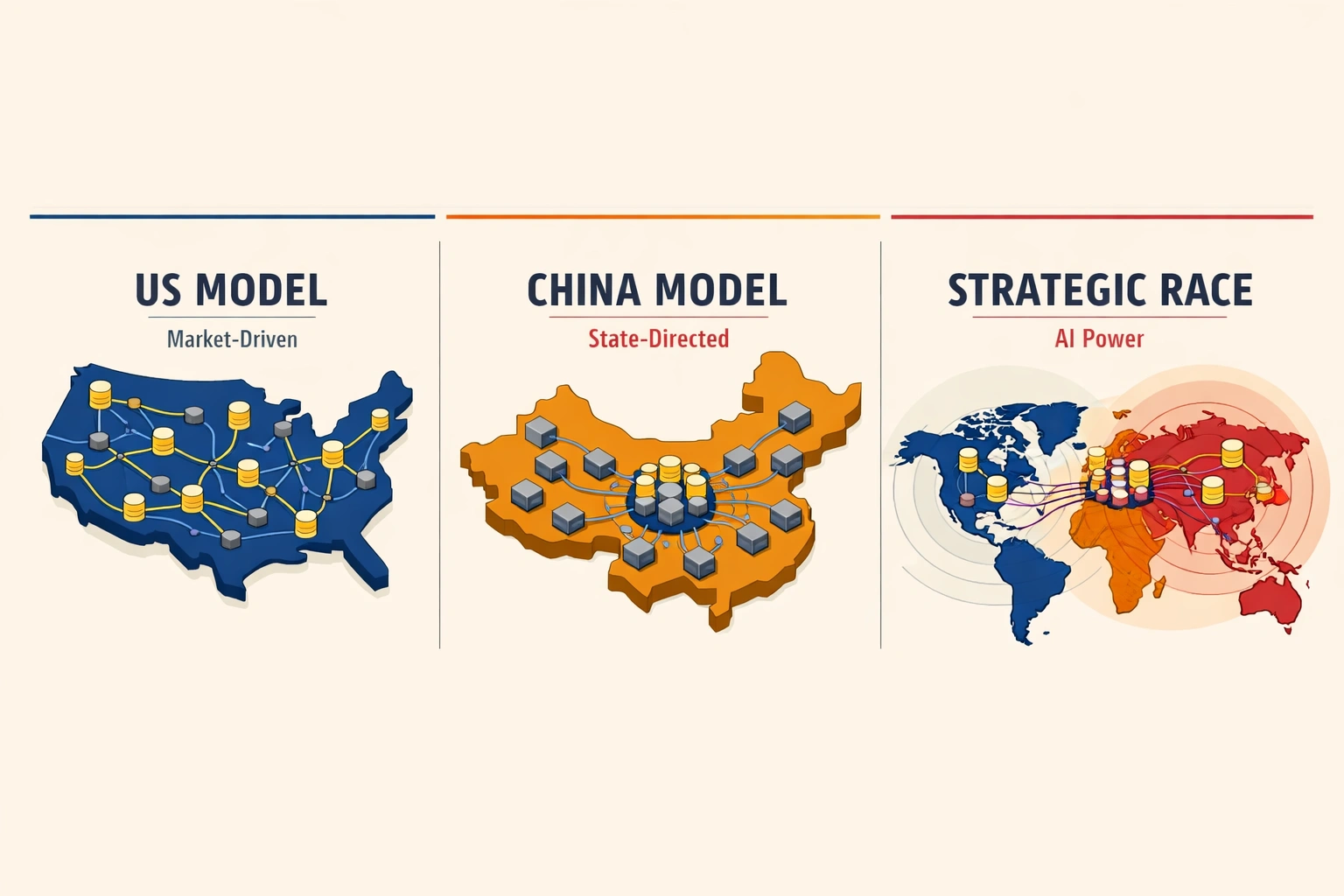Editorial illustration for The Geopolitical Dimension