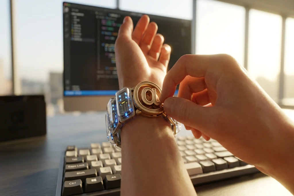 modular wristband with server-filled transparent segments for How to Build Your First MCP Server: AI Tool Integration Tuto...