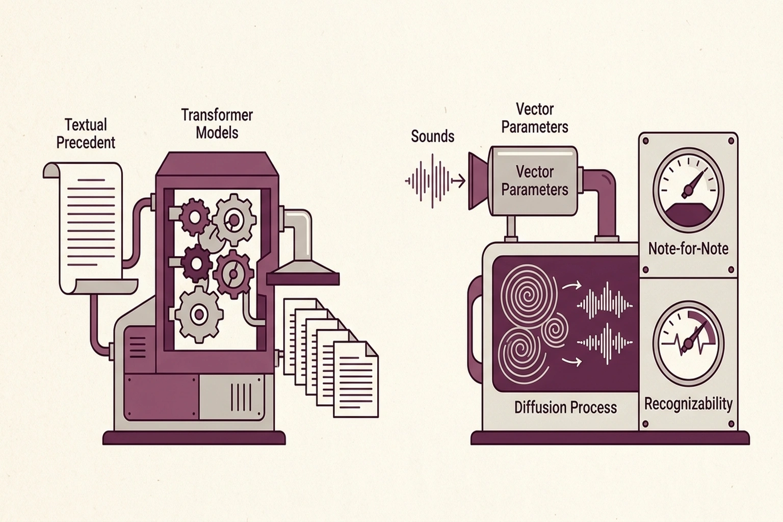 Infographic illustrating Why This Case Is Harder Than the OpenAI Precedent from GEMA v. Suno: AI Music Copyright Training Dat