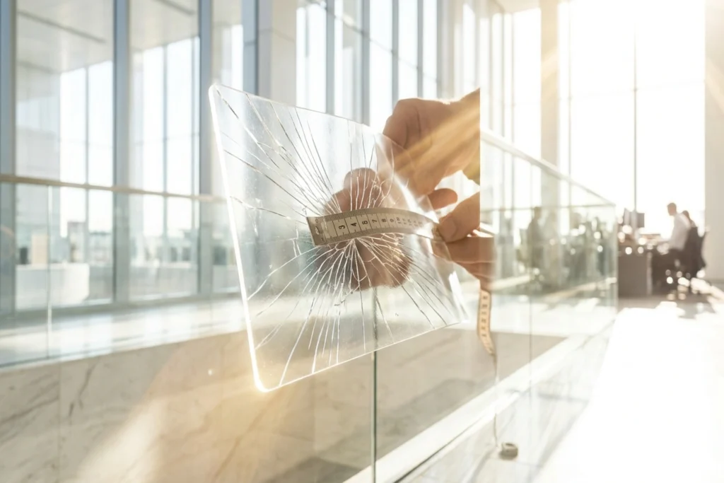 a warped performance matrix card with 39% asymmetric bulge for JPMorgan's AI Mandate Hides a 39-Point Perception Gap evoki...