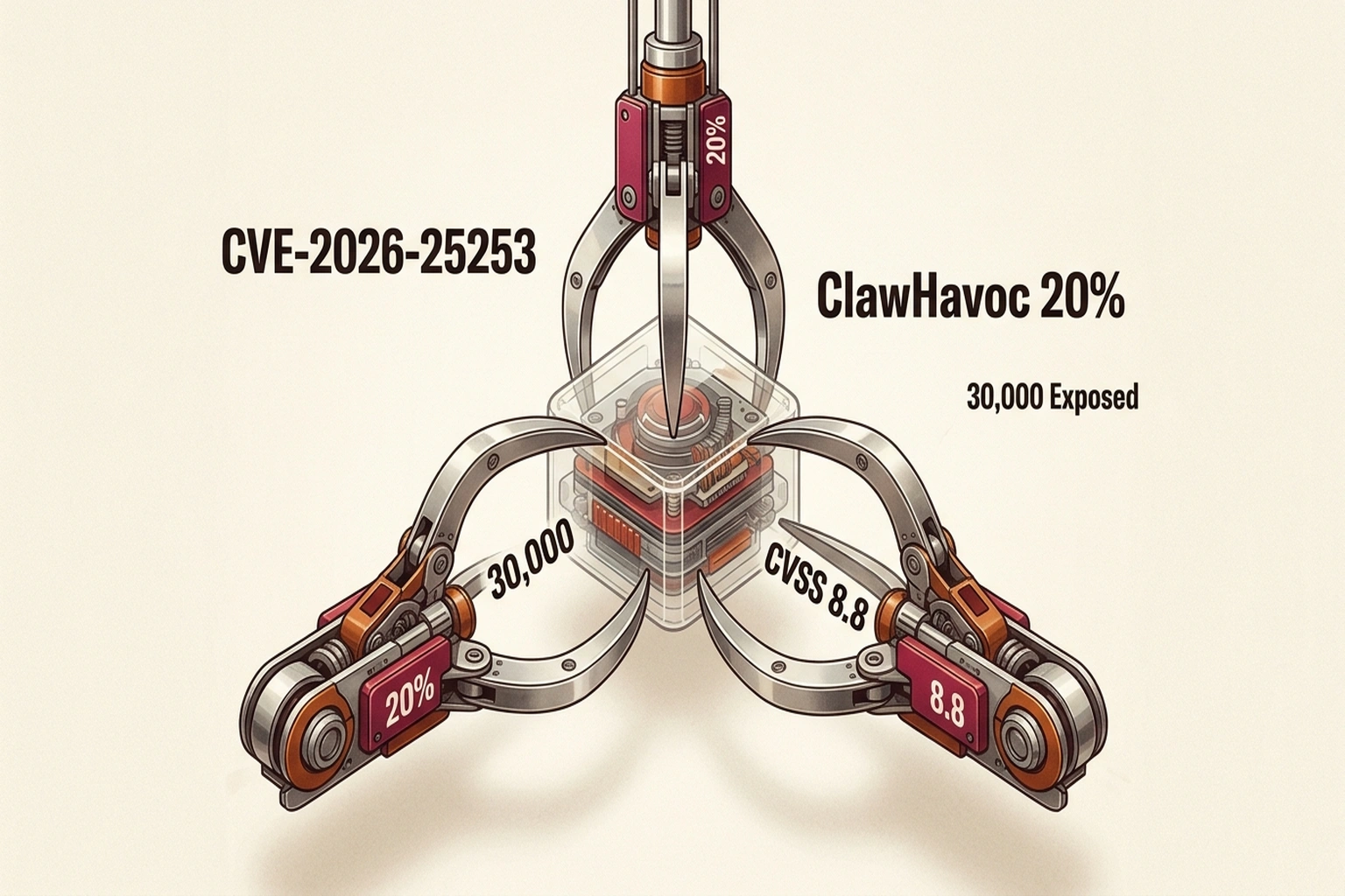 Infographic illustrating What This Means from OpenClaw Security Crisis: 30K Exposed AI Agents