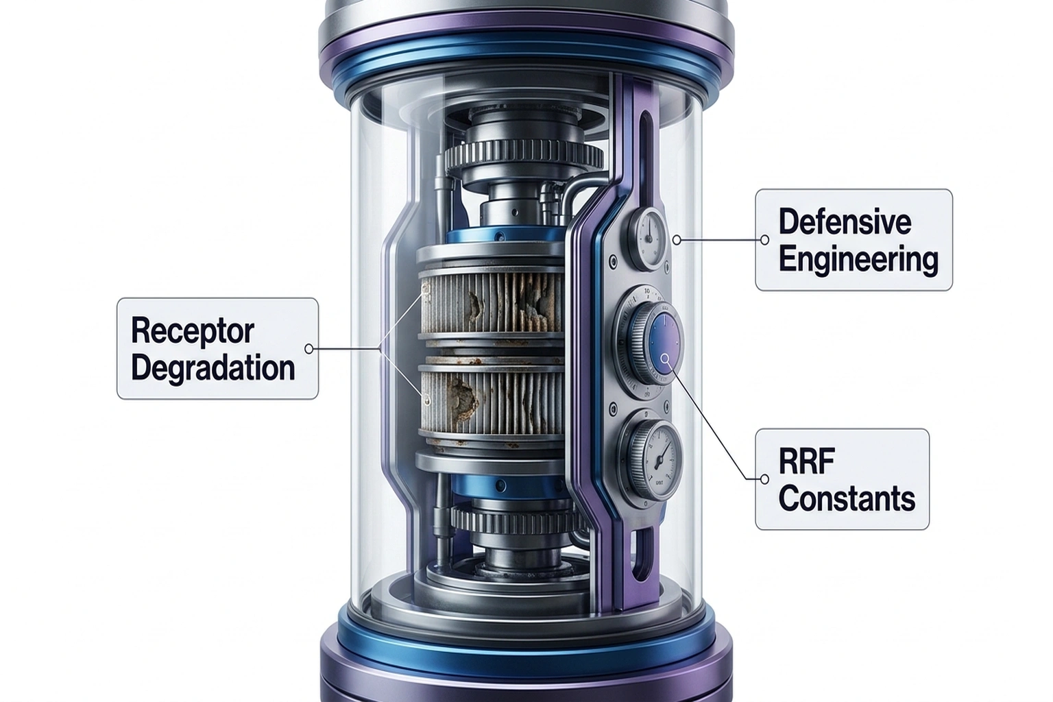 Infographic illustrating The Turn: It's Not the Retrieval — It's the Receptor from Your 128K Context Window Drops to 76K Usab