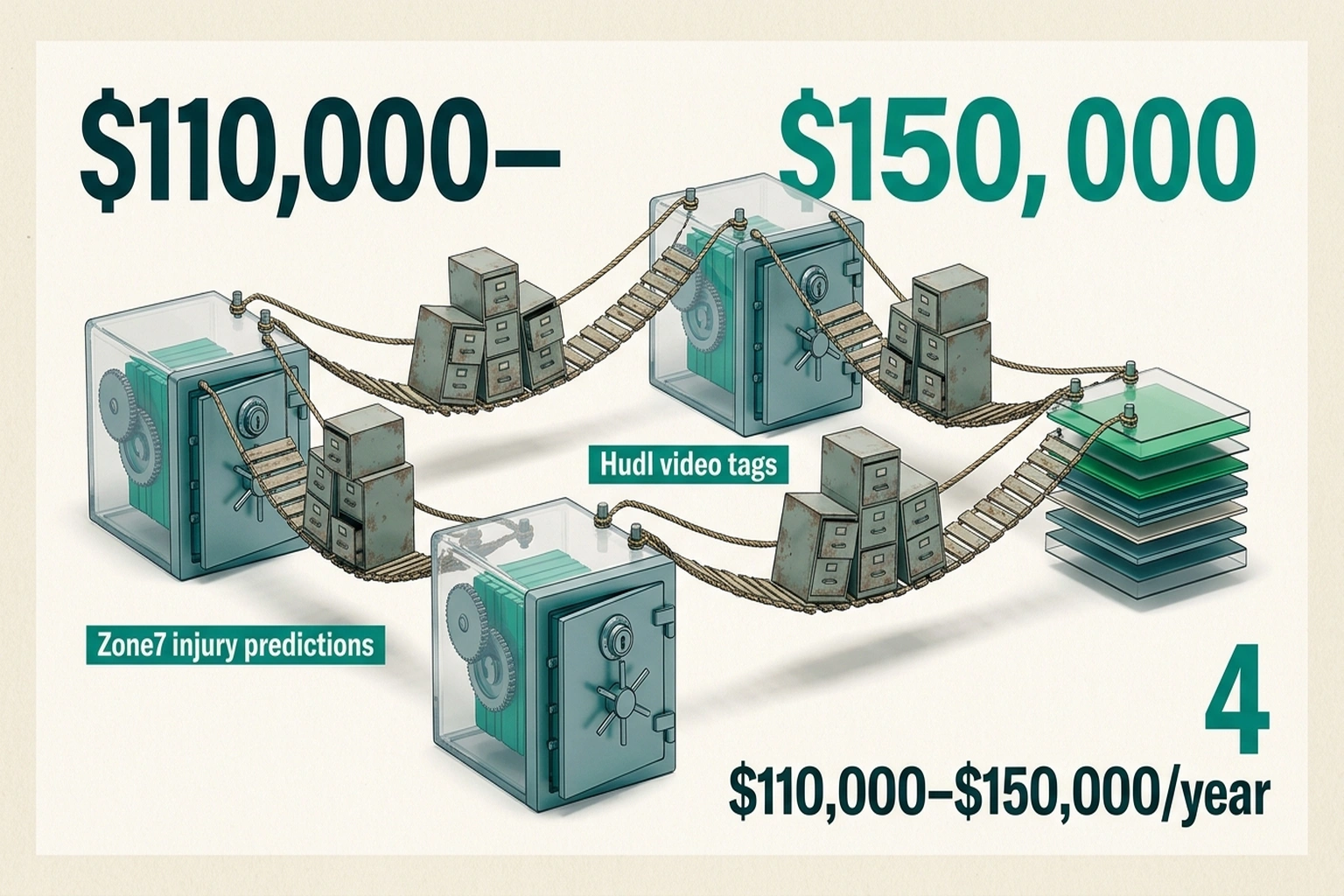 Infographic illustrating Fragmentation Is the Revenue Model from Premier League AI Tools That Won't Share Data