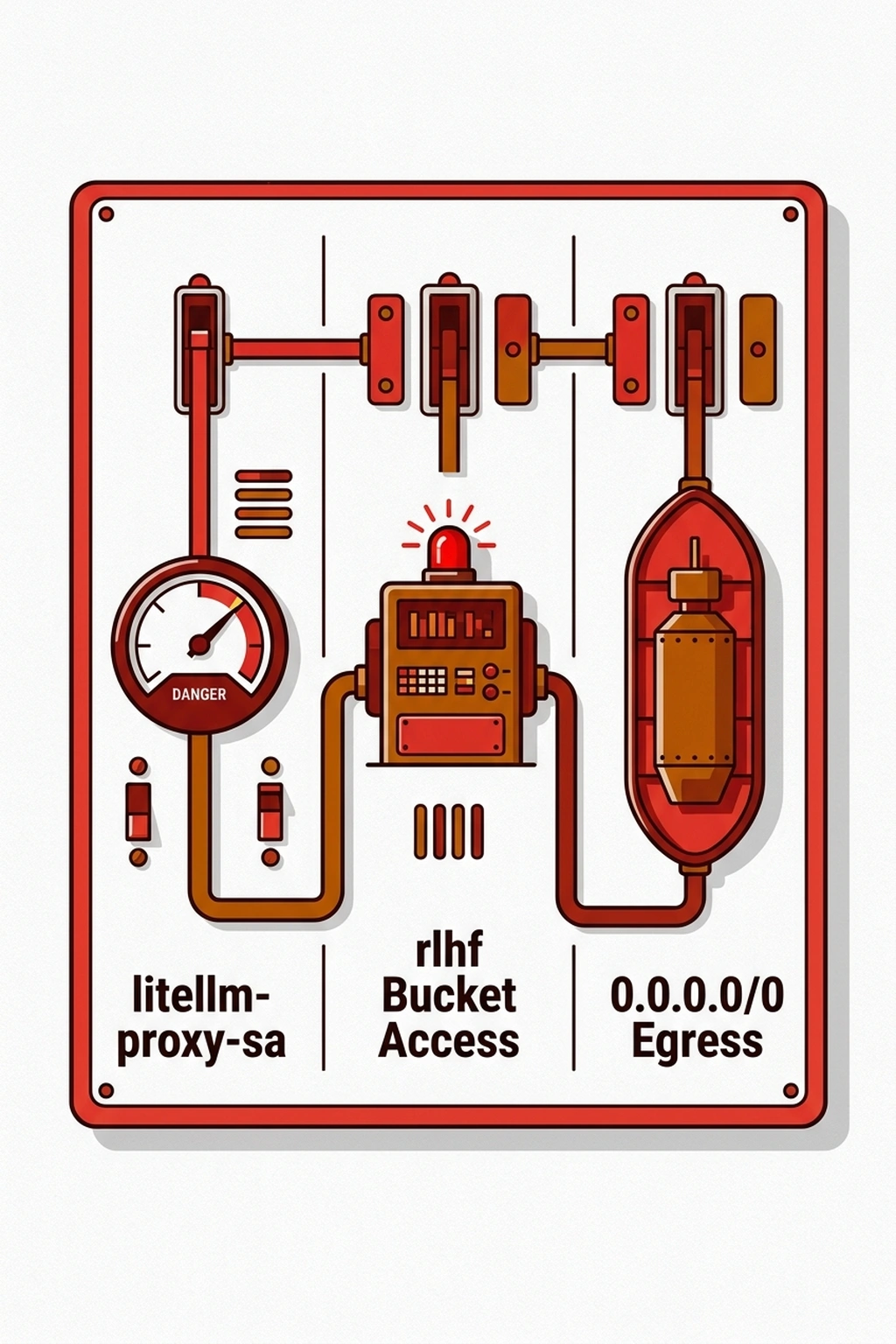 Infographic illustrating What to Check: Your Inference Infrastructure Audit from 847GB in 11 Days: How a LiteLLM Proxy Expose